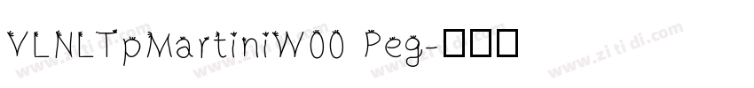 VLNLTpMartiniW00 Reg字体转换